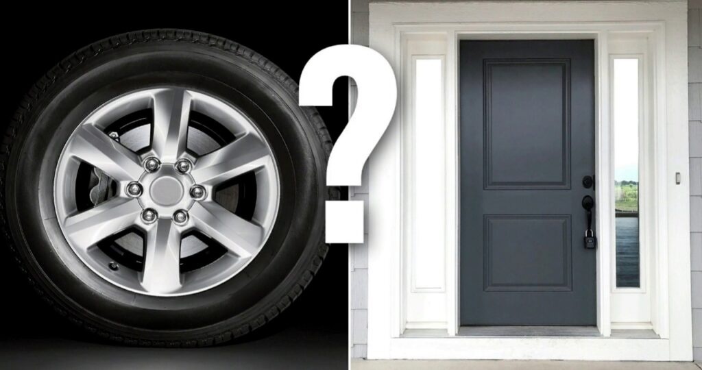 are there more doors or wheels in the world